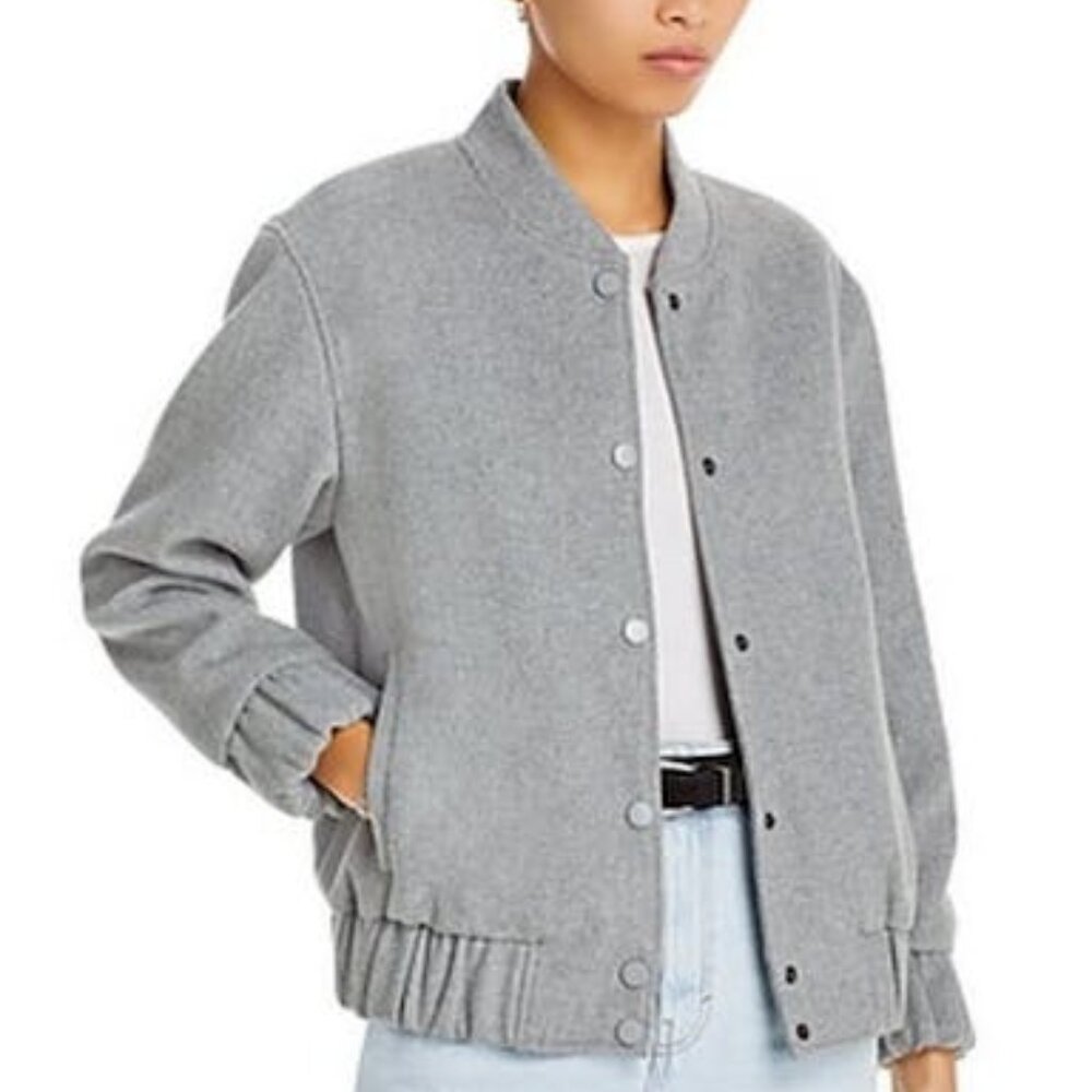 Endless Rose Oversized Felt Varsity Jacket